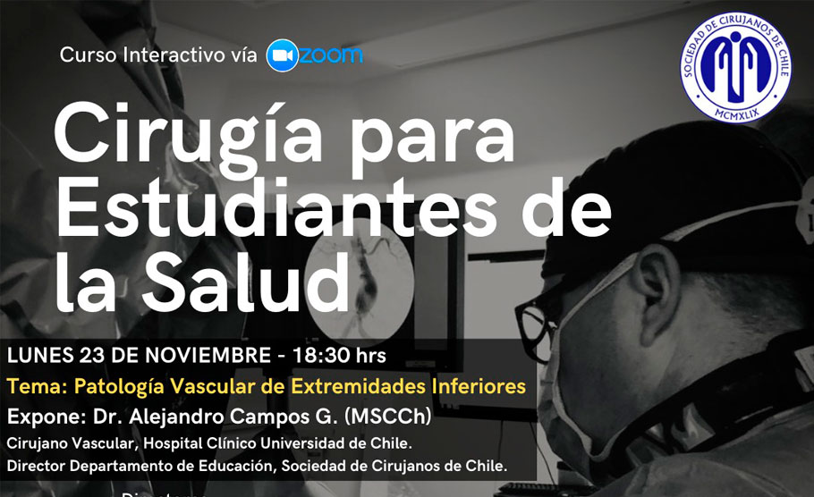“Patología Vascular de Extremidades Inferiores” (Curso Cirugía para Estudiantes de la Salud)