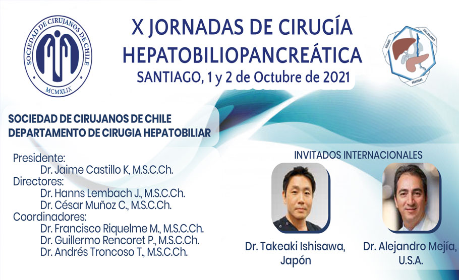 X Jornadas de Cirugía Hepatobiliopancreática
