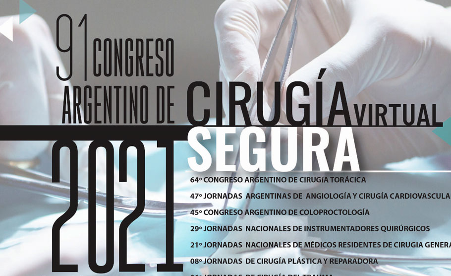 91 Congreso Argentino de Cirugía virtual Segura 2021